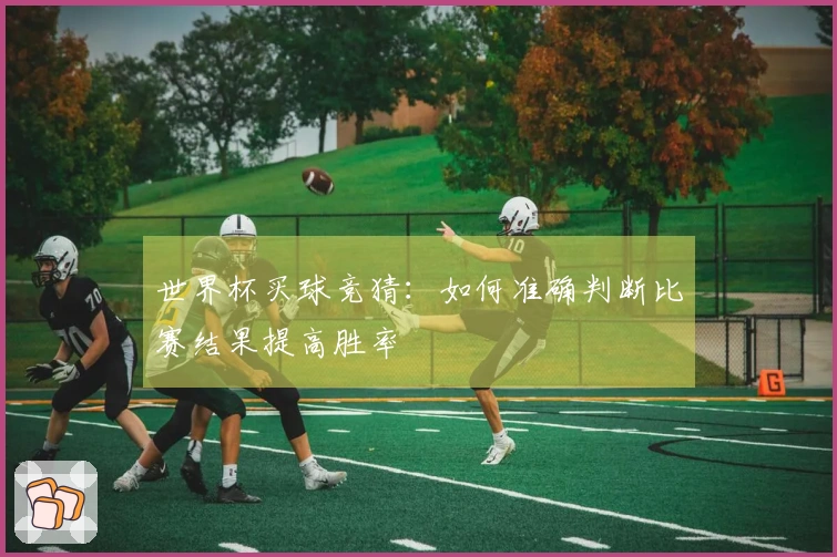 世界杯买球竞猜：如何准确判断比赛结果提高胜率