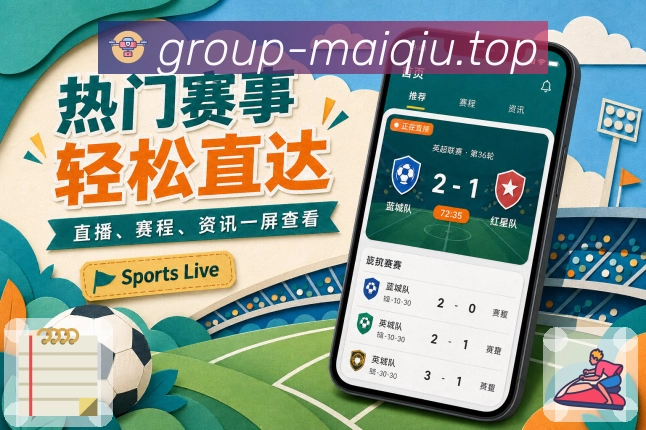 体育赛事APP访问界面图